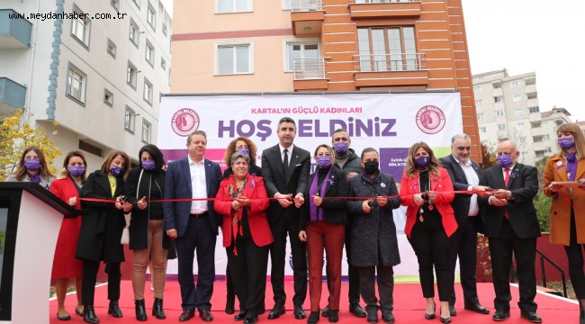 Kartal'da, Kadın Danışma Merkezi'nin Açılışı Gerçekleştirildi
