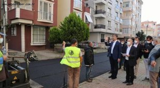 KARTAL KARLIKTEPE'DE ASFALT SEFERBERLİĞİ BAŞLATILDI