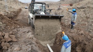 KASKİ'DEN İNCESU'DA 4 MAHALLEYE KALICI ÇÖZÜM