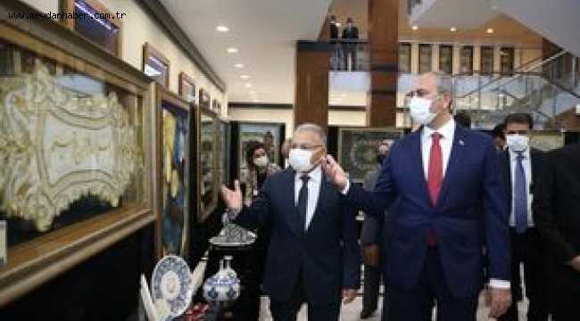 KAYMEK'İN SANAT SERGİSİ'NE YOĞUN İLGİ