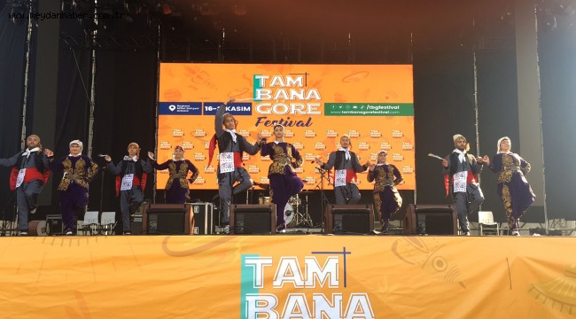 Keşan Belediyesi Halk Oyunları Ekibi "Tam Bana Göre Festival" ine katıldı