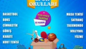 Kış Spor Okulları 27 Kasım'da başlıyor
