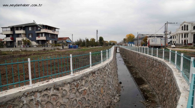 Köseköy Beycemal Deresi ıslahı tamamlandı