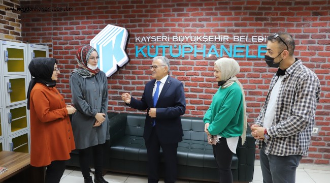 KÜTÜPHANELER ŞEHRİ KAYSERİ'DE "FUAR" HEYECANI