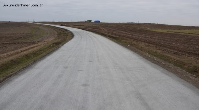MARMARAEREĞLİSİ'NDE MAHALLELER ARASI BAĞLANTI YOL ÇALIŞMALARINDA SONA GELİNDİ