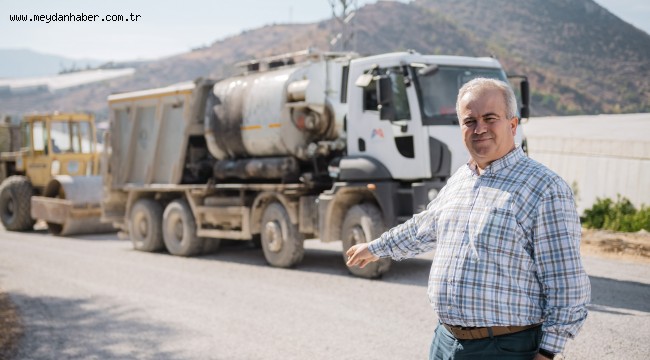 MERSİN BÜYÜKŞEHİR'DEN ANAMUR VE BOZYAZI'YA 6 BİN 100 METRELİK ASFALT ANAMUR EVCİLER'DEN BOZYAZI NARİNCE'YE KADAR TERTEMİZ ASFALT MERSİN'DE MUZ, ÇİLEK VE AVOKADO ÜRETİCİSİ YEPYENİ YOLLARA KAVUŞTU