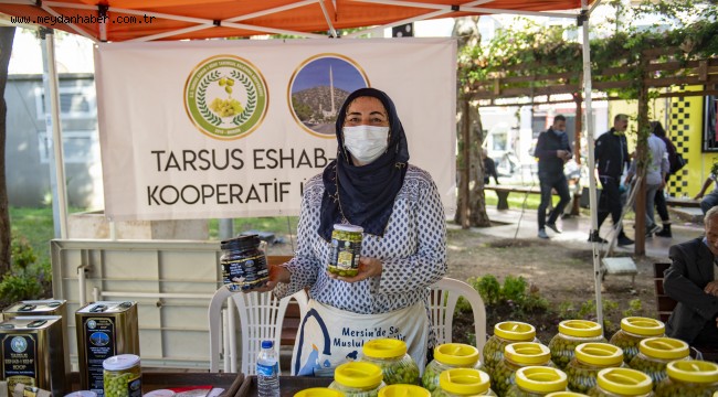 MERSİN BÜYÜKŞEHİR'DEN ZEYTİN PAZARI