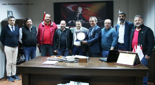 MİLAS VERGİ DAİRESİ MÜDÜNÜ USTA, MİTSO'YA VEDA ETTİ