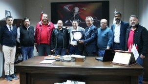 MİLAS VERGİ DAİRESİ MÜDÜNÜ USTA, MİTSO'YA VEDA ETTİ