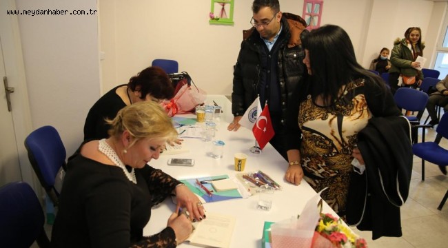 Odunpazarı'ndan Kadına Yönelik Şiddetle Mücadele Günü'nde söyleşi ve imza