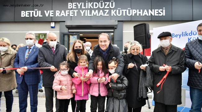 ÖĞRETMENLER GÜNÜ'NDE BEYLİKDÜZÜ'NE 18. KÜTÜPHANE
