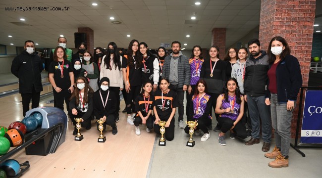 Okullar Arası Bowling Turnuvası yapıldı