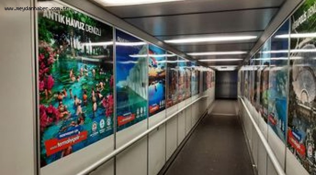 PAMUKKALE'NİN TANITIMINA BÜYÜK DESTEK