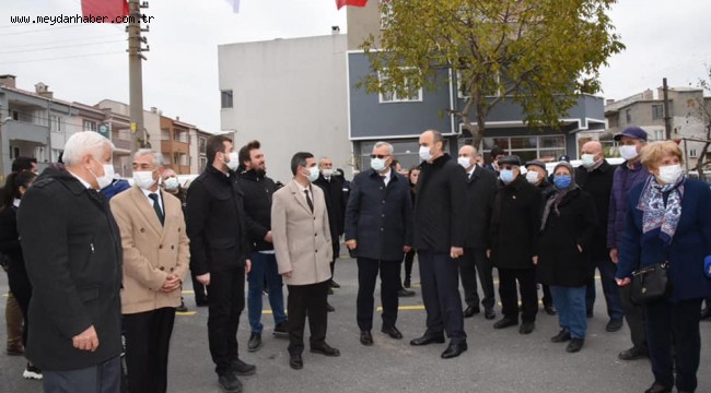         Rasim Ergene Caddesi yeni düzenlenmiş ve beğenilen haliyle hizmete açıldı