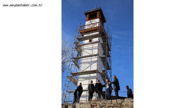 Tarihi Saat Kulesi Restore Edildi