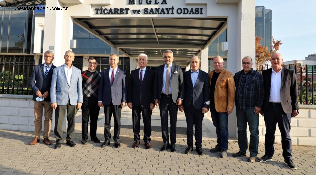 Ticaret ve Sanayi Odasından Başkan Gürün'e anlamlı hediye