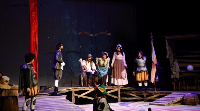 'Tıngır Mıngır Ülke' çocuklarla buluştu Büyükşehir her ay iki tiyatro oyununu seyirciyle buluşturacak