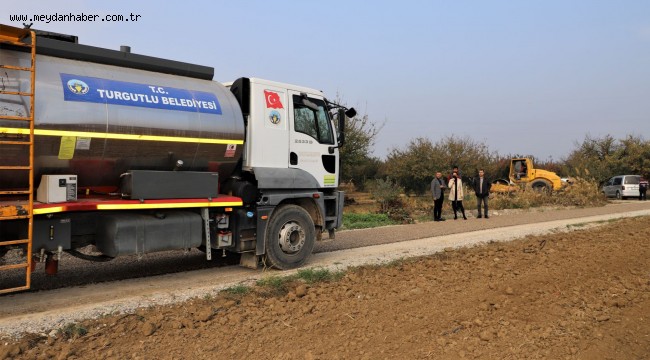 Turgutlu Belediye Başkan Yardımcılarından Ova Yollarında İnceleme