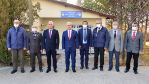 Valimizden Meteoroloji Müdürlüğüne Ziyaret