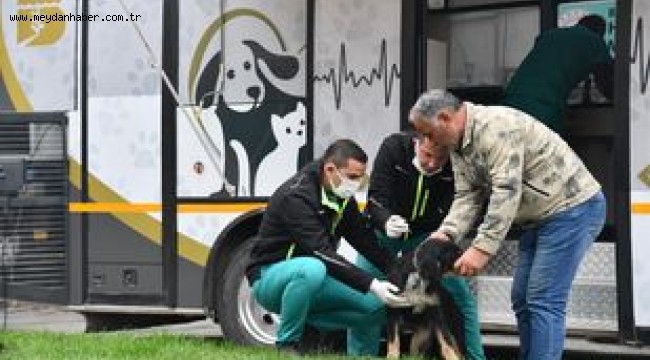 ---Vetbüs'ün ilk durağı Balya oldu ---Can dostlara ulaşılabilir hizmet Vetbüs