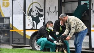 ---Vetbüs'ün ilk durağı Balya oldu ---Can dostlara ulaşılabilir hizmet Vetbüs