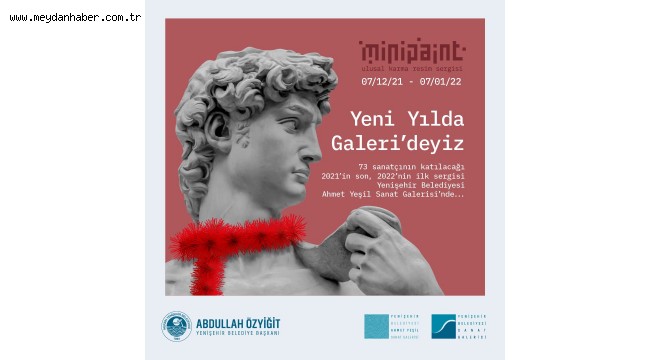 Yenişehir Belediyesi 73 sanatçıyı bir sergide buluşturuyor