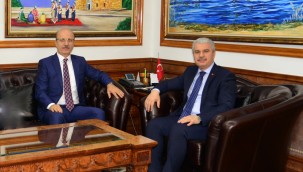 YÖK Başkanından Valimize Ziyaret