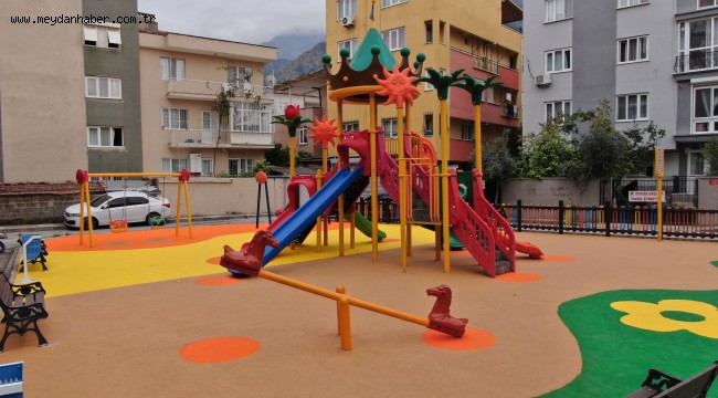 YUNUSEMRE AKMESCİT'TE PARK YENİLEDİ