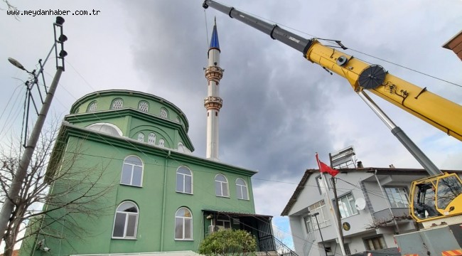 Arızlı Camii'nin minaresini Büyükşehir onaracak
