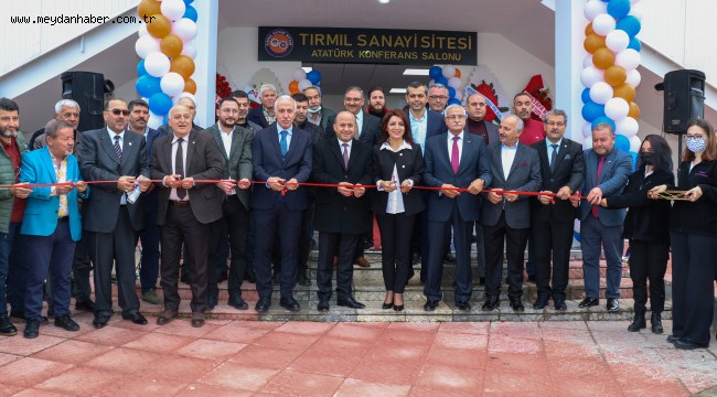 BAŞKAN VEKİLİ GÜLCAN KIŞ ATATÜRK KONFERANS SALONU VE ATATÜRK BÜSTÜNÜN AÇILIŞINA KATILDII