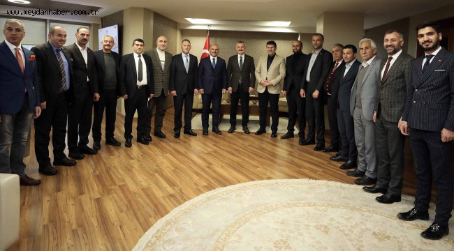 Başkan Büyükakın Dadaşları konuk etti