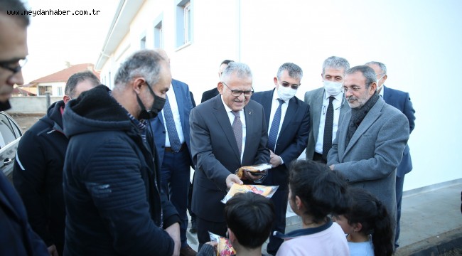 BAŞKAN BÜYÜKKILIÇ'TAN PALAS'A 6 AYRI MÜJDE