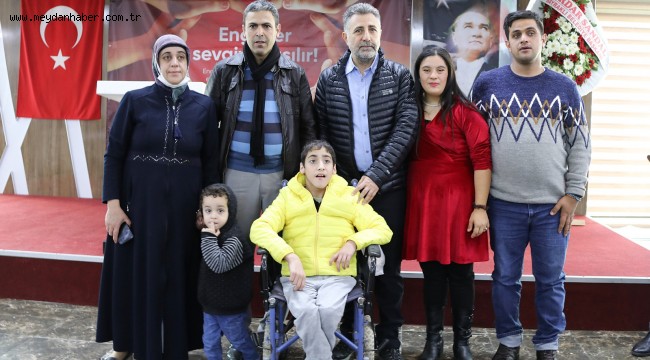 BAŞKAN SANDAL, "ASLA YALNIZ DEĞİLSİNİZ"