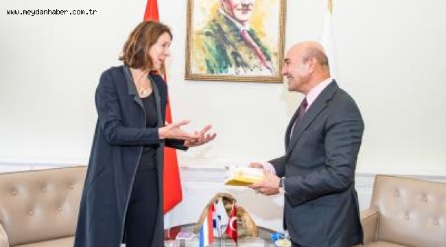 Başkan Soyer, Hollanda Büyükelçisi Kwaasteniet'i ağırladı