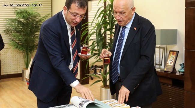 Başkan Yaşar, İmamoğlu'nu ağırladı