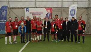 Birimler Arası Futbol turnuvası sona erdi