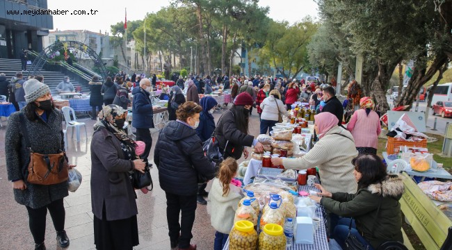 Buca'da üreticiyle tüketici buluştu
