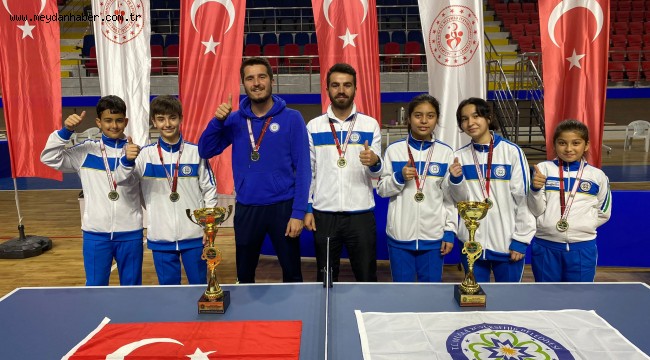 Büyükşehir Masa Tenis Takımı Ege Bölge Şampiyonu Oldu