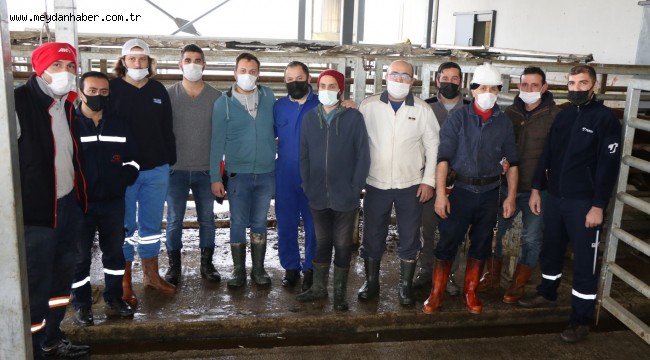 Büyükşehir Mezbahasında kurban kesimi eğitimleri