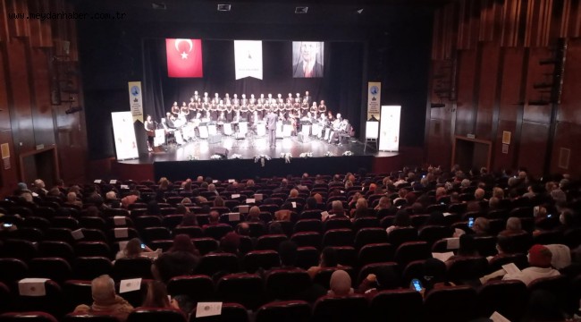 Büyükşehir TSM Korosu'ndan muhteşem konser