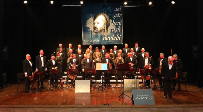 BÜYÜKŞEHİR, "YUNUS EMRE VE TÜRKÇE YILI ÖZEL KONSERİ" DÜZENLEDİ