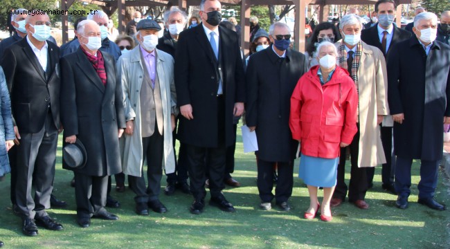 ÇANKAYA BELEDİYESİ CEYHUN ATUF KANSU BÜSTÜNÜN AÇILIŞINI GERÇEKLEŞTİRDİ