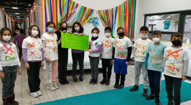 Çankırılı Çocuklardan "Türkçem Kirlenmesin" Etkinliği