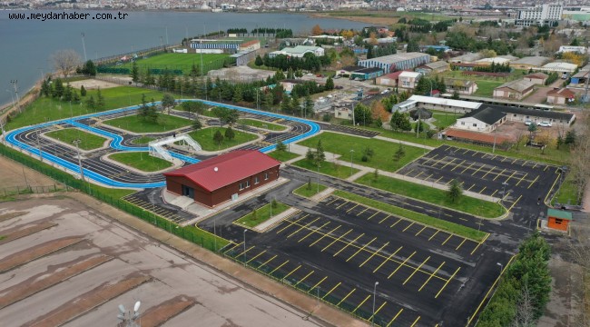 Çocuk Trafik Eğitim Parkı tamamlandı