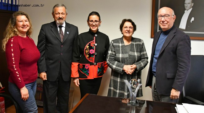 ÇYDD Karaca'ya teşekkür ziyaretinde bulundu