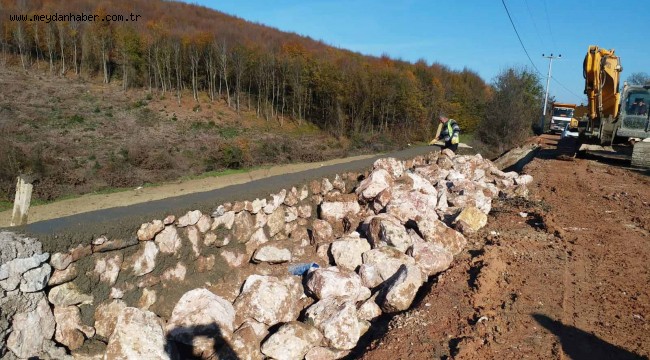 Derince Tahtalı ve Çavuşlu arasında üst yapı yenilemesi