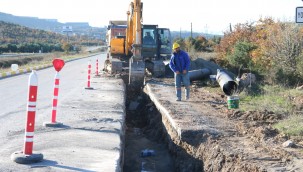 Dilovası Demirciler Köyü'nde içme suyu altyapı hattı yenilemesi