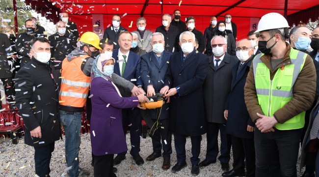 Eğitime güç katacak ISUBÜ MYO'nun temeli imece usulüyle atıldı