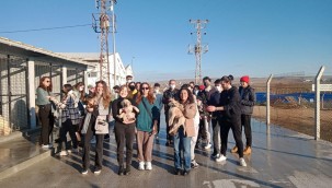Erasmus öğrencileri Odunpazarı Belediyesi'nin Geçici Hayvan Bakımevi'ni gezdi