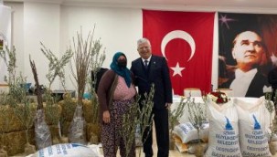 İzmir Büyükşehir Belediyesi'nden Beydağlı üreticiye çifte destek